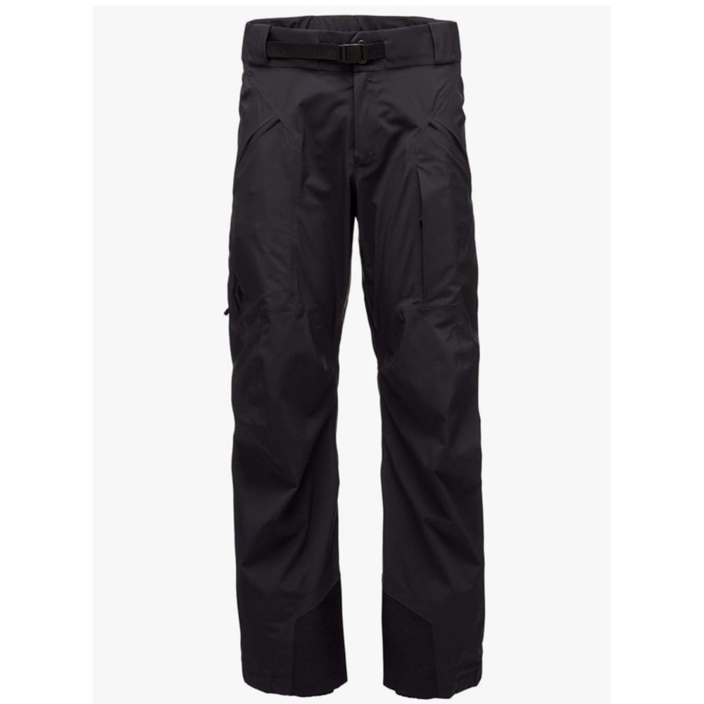 Black Diamond Mission Ski Pants Mens XL GORE-TEX 3L Pieps Tech Black Snowboard